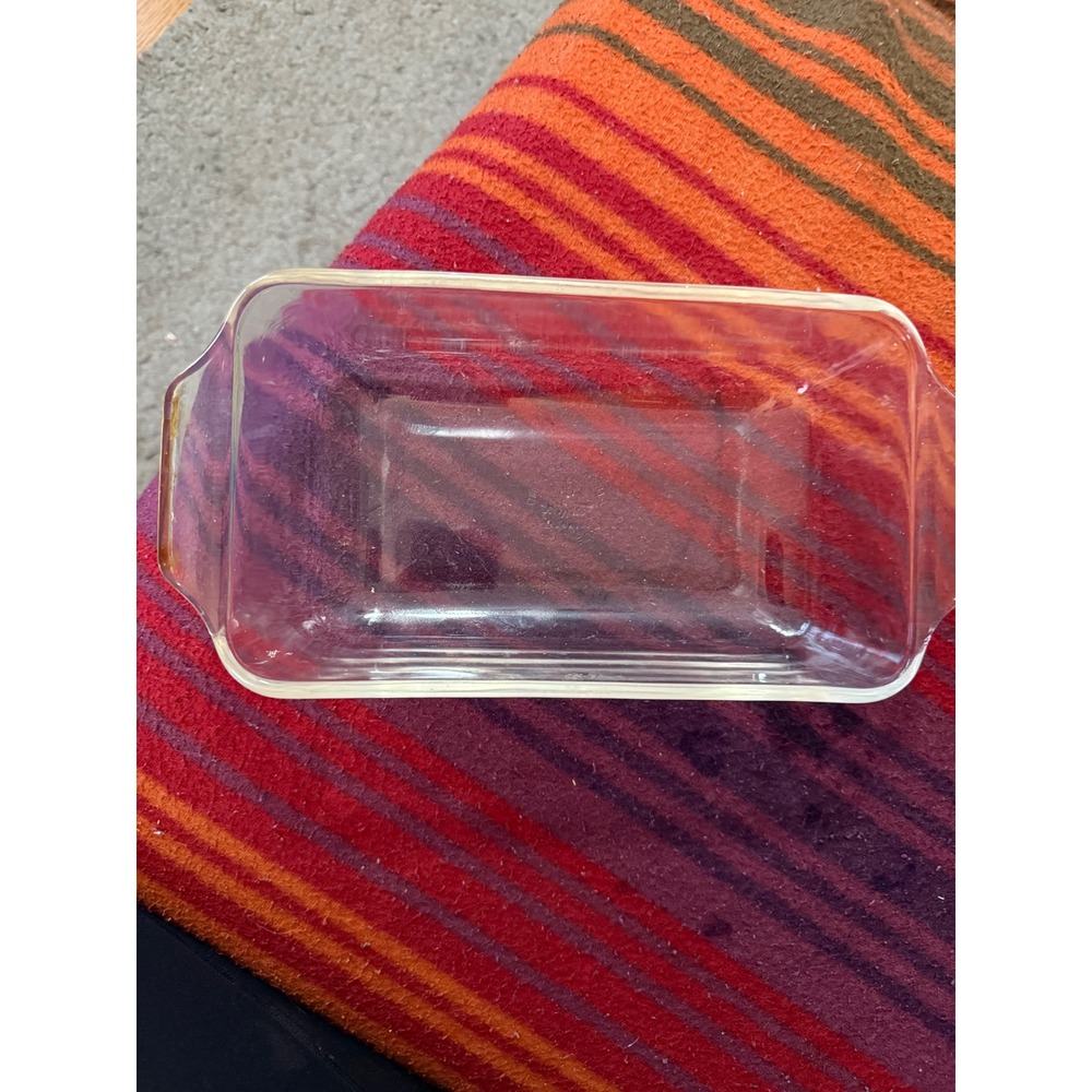 Anchor Hocking Fire King Glass Rectangular Baking‎ Dish Clear Ovenware